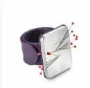 PRYM - Bracelet pelote épingles, magnétique, violet