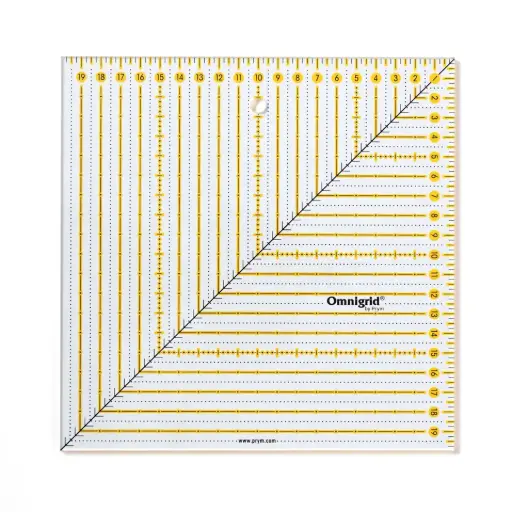 [611655] Prym - Règles patchwork, Carré 20 x 20 cm